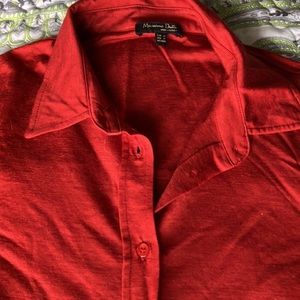 Super soft button down blouse